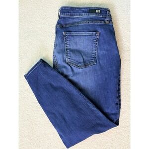 Kut From The Kloth Womens Blue Medium Wash Denim Skinny Jeans Size 16W